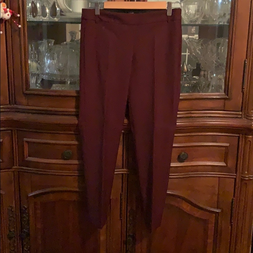 J crew crop pants size 0